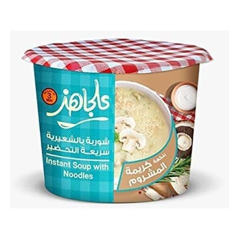علجاهزشوربة بالشعيريه سريعة التحضير بنكهةكريمة المشروم 60جم