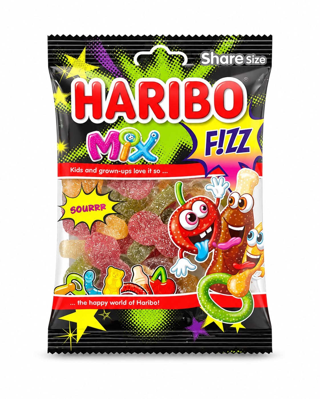 هاربيو جيلي  ميكس لاذع 70جم
