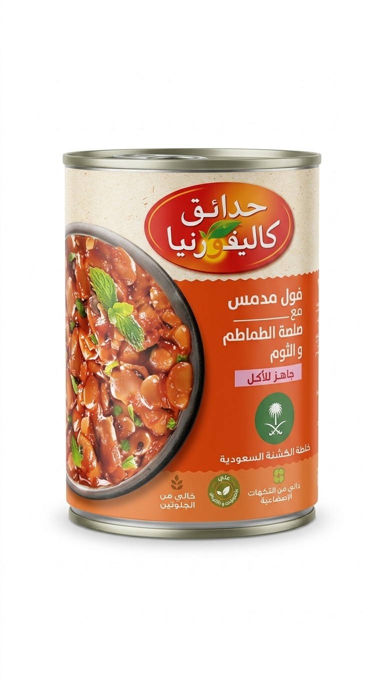 كالفورنيا فول سعودي 400جم