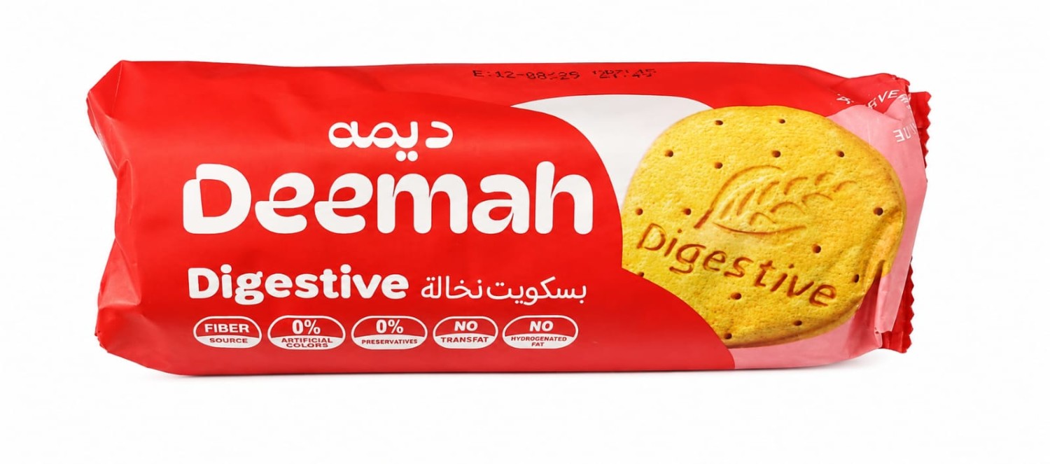 بسكويت ديجستف  نخاله 130جم ديما