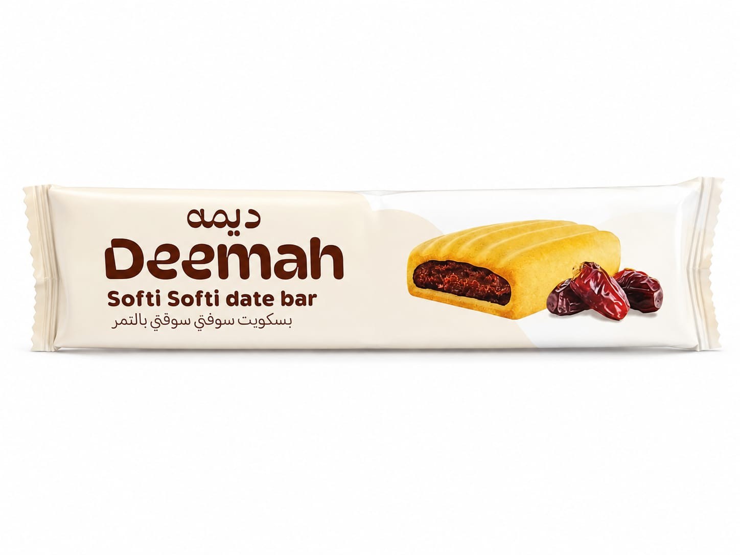 بسكويت سوفتي بالتمر 126 جرام ديما